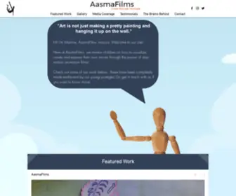 AAsmafilms.com(Home) Screenshot