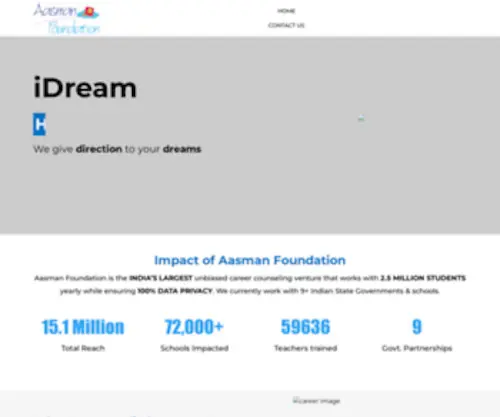 AAsmanfoundation.org(Aasman Foundation) Screenshot