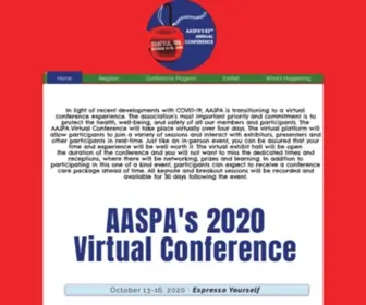 AAspaconference.com(Aaspaconf) Screenshot