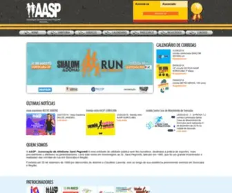 AAspatletismo.com.br(AASP Atletismo :: Associação de Atletismo Santi Pegoretti Sorocaba) Screenshot