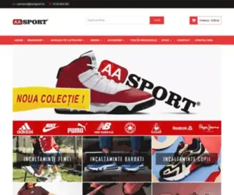 AAsport.ro(Magazin Online cu Adidasi Originali) Screenshot