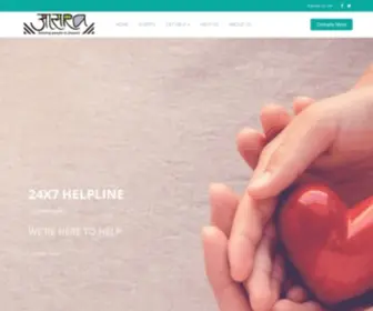 AAsra.info(Suicide Prevention and Counselling NGO) Screenshot