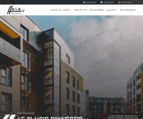 AAssocies.com(Vente d'appartements neufs à Marseille) Screenshot