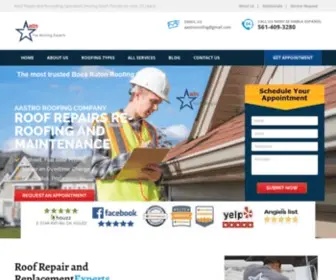 AAstroroofing.com(Aastro Roofing) Screenshot