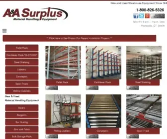 AAsurplusinc.com(A & A Surplus Inc) Screenshot