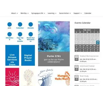 AAsynagogue.org(AHAVATH ACHIM Synagogue) Screenshot