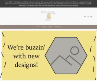 AAtbdesigns.com(All About that Buzz Designs) Screenshot