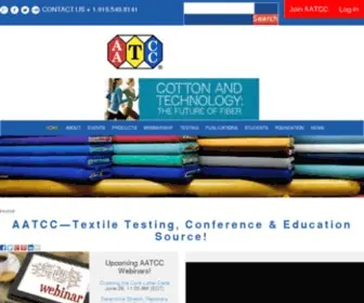 AATCC.org(Home) Screenshot