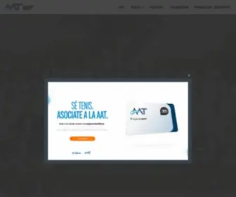 AAT.com.ar(Asociación Argentina de Tenis) Screenshot