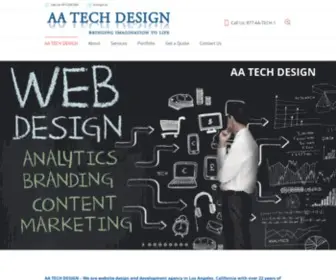 AAtechdesign.com(AA TECH DESIGN) Screenshot