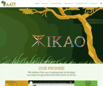 AATF-Africa.org(African Agricultural Technology Foundation (AATF)) Screenshot