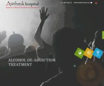 AAthmik.org(Drug &amp; Alcohol treatment in Madurai) Screenshot