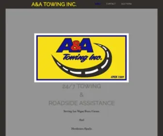 AAtowinginc.com(A&A TOWING INC) Screenshot