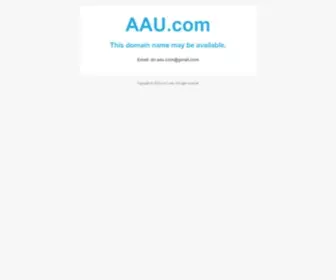 AAU.com(Inquiry) Screenshot