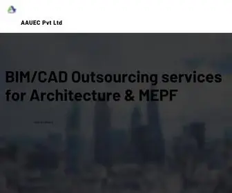 AAuec.com(Leading CAD & BIM Services Provider) Screenshot