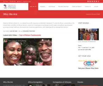 AAuone.org(WE ARE ONE) Screenshot