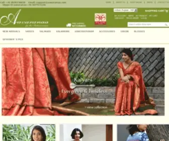 AAvaranaa.com(Online Sarees Shopping) Screenshot