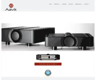 AAvik-Acoustics.com(Aavik Acoustics) Screenshot