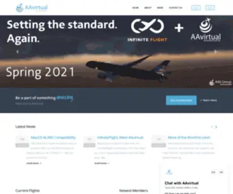 AAvirtual.net(American Airlines Virtual) Screenshot