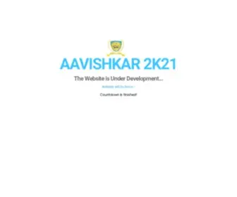 AAvishkargcek.com(A National Level Technical Symposium) Screenshot