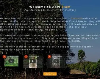 AAvisiam.com(AAVI Siam Plantations) Screenshot