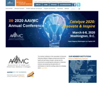 AAVMC.org(Meta name="google) Screenshot
