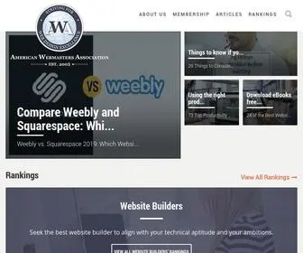 AAwebmasters.com(American Webmasters Association) Screenshot