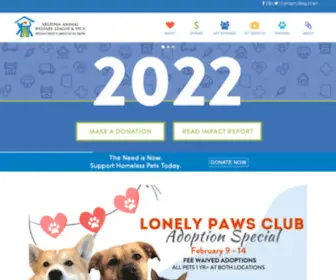 AAWL.org(Arizona Animal Welfare League) Screenshot