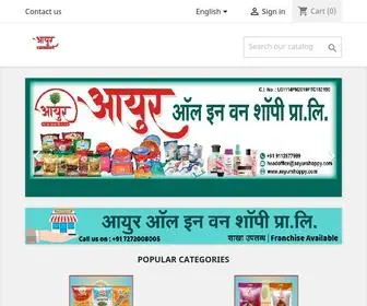 AAyurshoppy.com(Aayur All in one shopping website) Screenshot