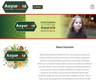 AAyurwia.com(Aayurwia) Screenshot