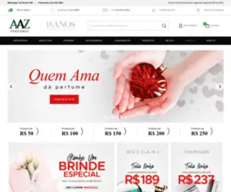 AAzperfumes.com.br(AAZ Perfumes) Screenshot