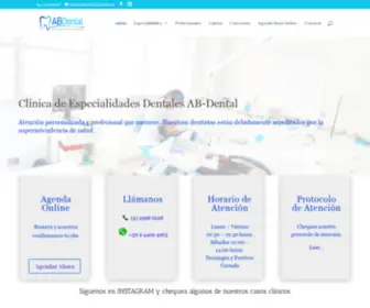 AB-Dental.cl(AB Dental) Screenshot