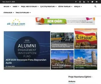 AB-Ilan.com(Ana Sayfa) Screenshot