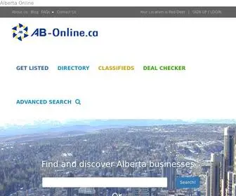 AB-Online.ca(Alberta Online) Screenshot