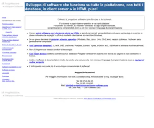 AB-Progettazione-Sviluppo-Software.com(AB Progettazione e Sviluppo Software) Screenshot