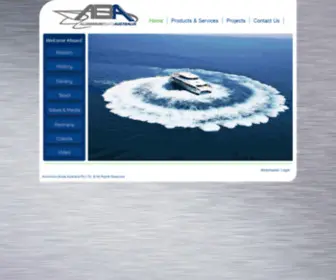 Aba-Global.com(Aluminium Boats Australia) Screenshot