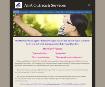 Aba-Therapy.com(                     ABA Outreach Services) Screenshot