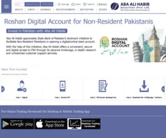 Abaalihabib.com(Aba Ali Habib) Screenshot