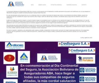 Ababolivia.org(Asociacion Boliviana de Aseguradores ABA Bolivia) Screenshot