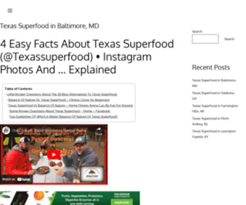 Ababooks.org(Organic Supplements) Screenshot