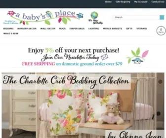 Ababysplace.com(Baby Crib Bedding) Screenshot