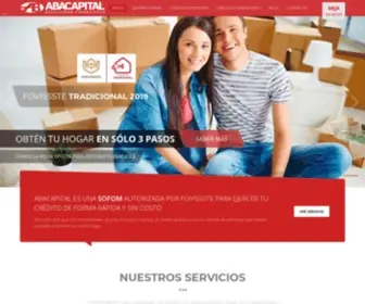 Abacapital.com.mx(Homepage) Screenshot