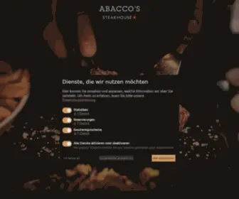 Abaccos-Steakhouse.de(ABACCO'S STEAKHOUSE) Screenshot