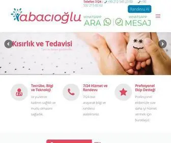 Abacioglu.com.tr(Kadın kadin) Screenshot