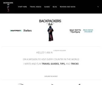 Abackpackerstale.com(A Backpackers Tale) Screenshot