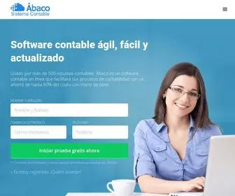 Abaco.com.py(Sistema Ábaco) Screenshot