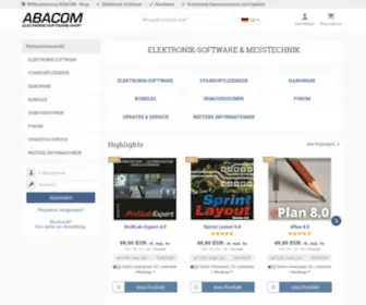 Abacom-Online.de(ABACOM Ingenieurgesellschaft) Screenshot