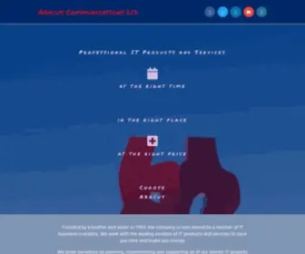 Abacus-Communications.com(Abacus Communications Ltd) Screenshot
