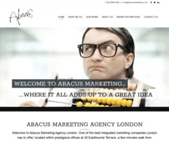 Abacusmarketing.co.uk(Abacus Marketing) Screenshot