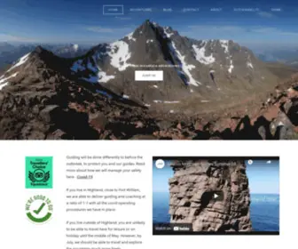 Abacusmountainguides.com(Abacus Mountain Guides) Screenshot